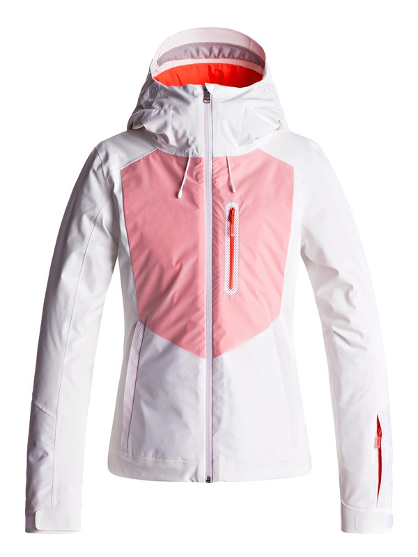 roxy, ROXY Premiere - Snow Jacket for Women, BRIGHT WHITE (wbb0) 0 ROXY Premiere - Snow Jacket for Women White ERJTJ03140 Roxy