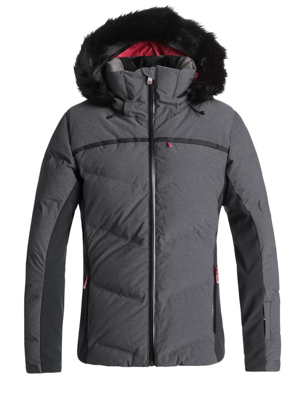 roxy, Snowstorm Snow Jacket, TRUE BLACK (kvj0) 0 Snowstorm Snow Jacket Black ERJTJ03156 Roxy