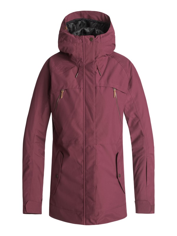 roxy, Tribe Snow Jacket, BEET RED (rrv0) 0 Tribe Snow Jacket Red ERJTJ03166 Roxy