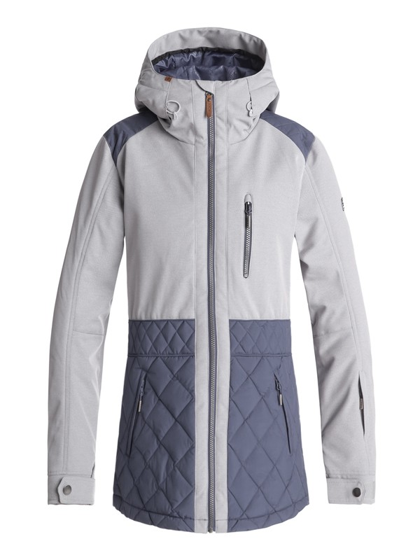 roxy, Journey - Veste de snow pour Femme, CROWN BLUE (bqy0) 0 Journey - Veste de snow pour Femme Bleu ERJTJ03167 Roxy