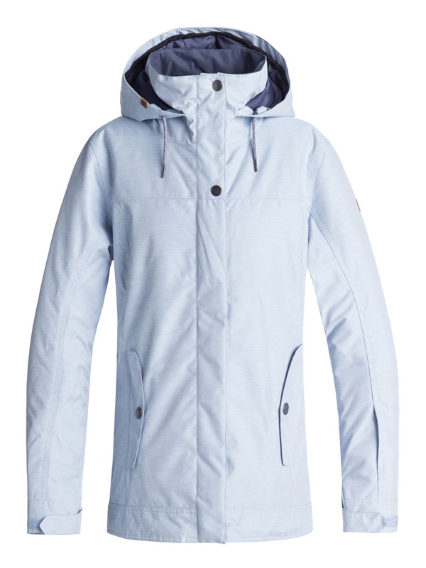 roxy, Billie - Veste de snow pour Femme, POWDER BLUE (bgb0) 0 Billie - Veste de snow pour Femme Bleu ERJTJ03174 Roxy