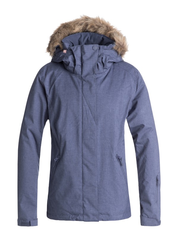roxy, Jet Ski - Veste de snow pour Femme, CROWN BLUE (bqy0) 0 Jet Ski - Veste de snow pour Femme Bleu ERJTJ03181 Roxy