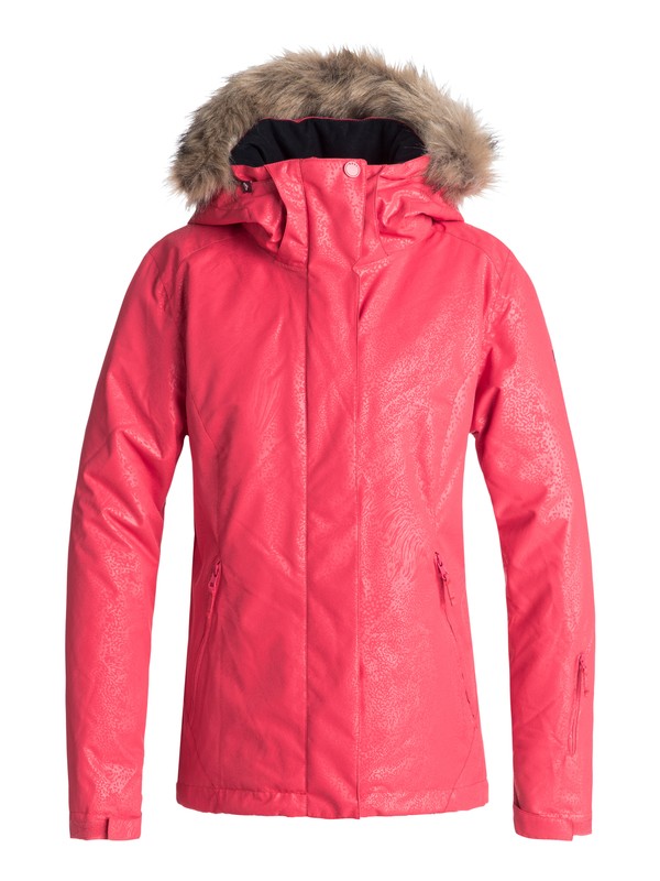 roxy, Jet Ski - Veste de snow pour Femme, TEA BERRY_KERALA EMBOSS (mmn3) 0 Jet Ski - Veste de snow pour Femme Rose ERJTJ03181 Roxy