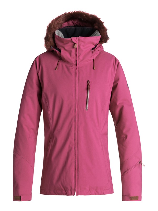 roxy, Down The Line - Veste de snow pour Femme, BEET RED (rrv0) 0 Down The Line - Veste de snow pour Femme Rouge ERJTJ03185 Roxy