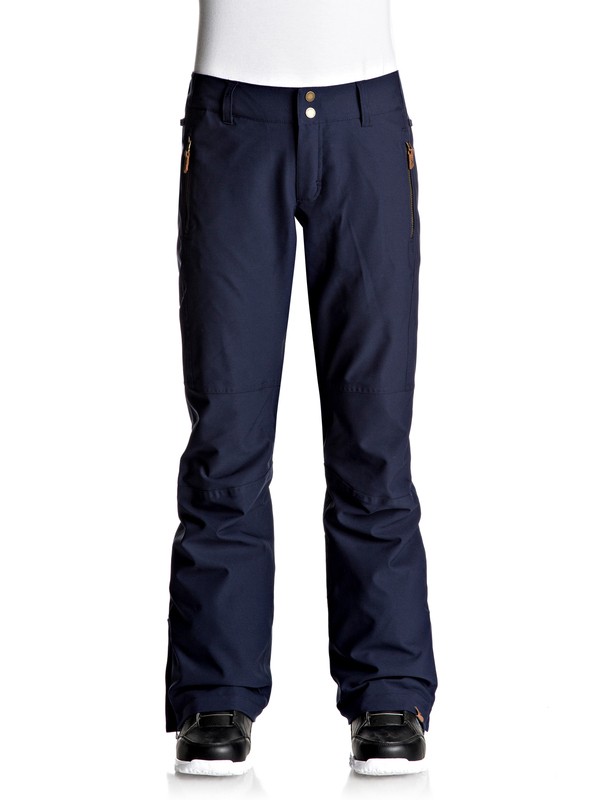 roxy, Cabin - Pantalones Para Nieve para Mujer, PEACOAT (btn0) 0 Cabin - Pantalones Para Nieve para Mujer Azul ERJTP03041 Roxy