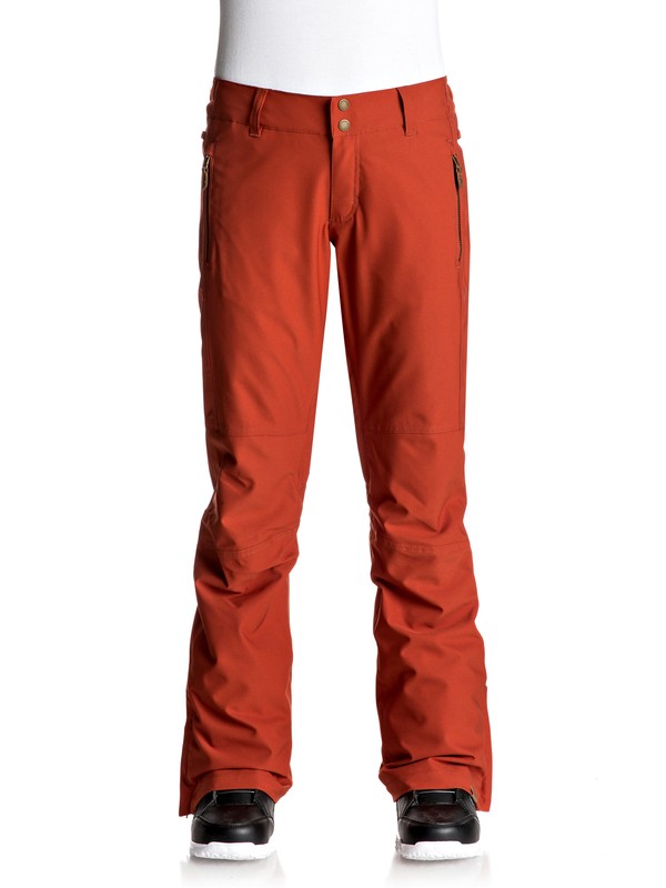 roxy, Cabin - Pantalones Para Nieve para Mujer, ROOIBOS TEA (rzb0) 0 Cabin - Pantalones Para Nieve para Mujer Rojo ERJTP03041 Roxy