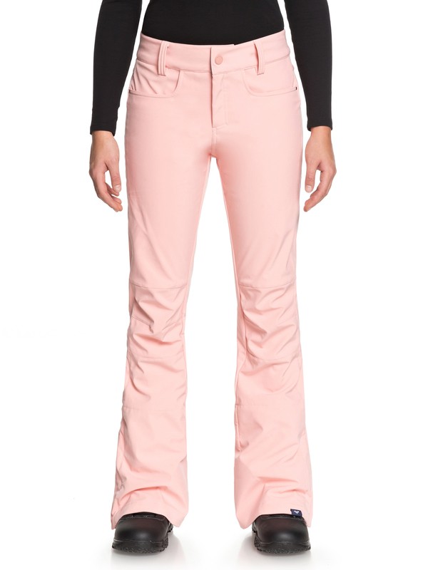 roxy, Creek - Shell snowboardbroek voor Dames, CORAL CLOUD (mfn0) 0 Creek - Shell snowboardbroek voor Dames Pink ERJTP03060 Roxy
