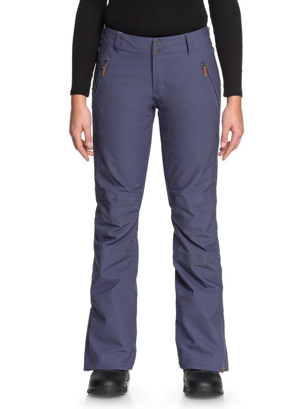 roxy, Cabin - Pantalón shell para nieve para Mujer, CROWN BLUE (bqy0) 0 Cabin - Pantalón shell para nieve para Mujer Azul ERJTP03061 Roxy