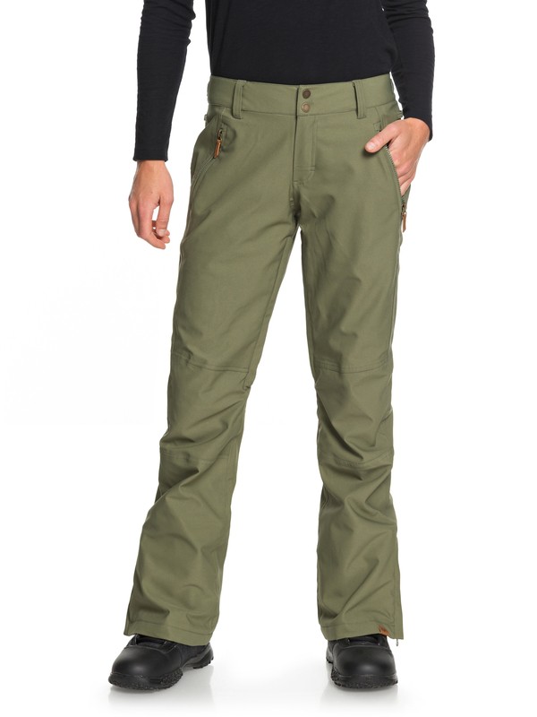 roxy, Cabin - Shell snowboardbroek voor Dames, FOUR LEAF CLOVER (gph0) 0 Cabin - Shell snowboardbroek voor Dames Green ERJTP03061 Roxy