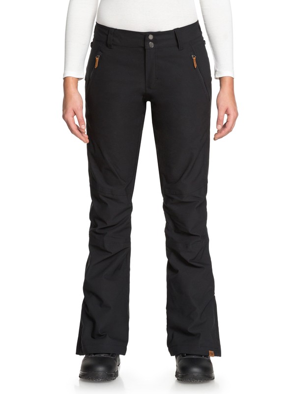 roxy, Cabin - Shell snowboardbroek voor Dames, TRUE BLACK (kvj0) 0 Cabin - Shell snowboardbroek voor Dames Black ERJTP03061 Roxy
