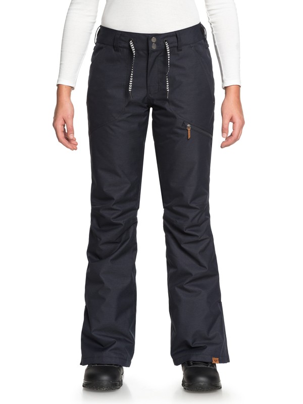 roxy, Nadia Snow Pants, TRUE BLACK (kvj0) 0 Nadia Snow Pants Black ERJTP03062 Roxy