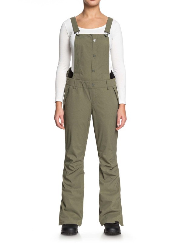roxy, Torah Bright Vitaly Snow Bib Pants, FOUR LEAF CLOVER (gph0) 0 Torah Bright Vitaly Snow Bib Pants Green ERJTP03066 Roxy