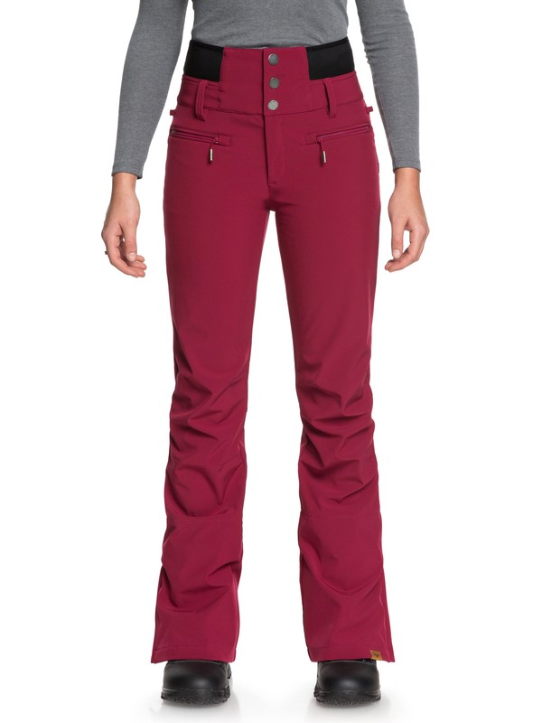 roxy, Rising High Snow Pants, BEET RED (rrv0) 0 Rising High Snow Pants Red ERJTP03067 Roxy