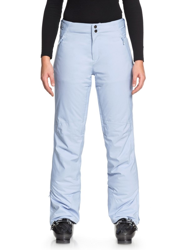 roxy, Down The Line Snow Pants, POWDER BLUE (bgb0) 0 Down The Line Snow Pants Blue ERJTP03069 Roxy
