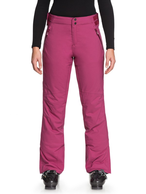 roxy, Down The Line Snow Pants, BEET RED (rrv0) 0 Down The Line Snow Pants Red ERJTP03069 Roxy