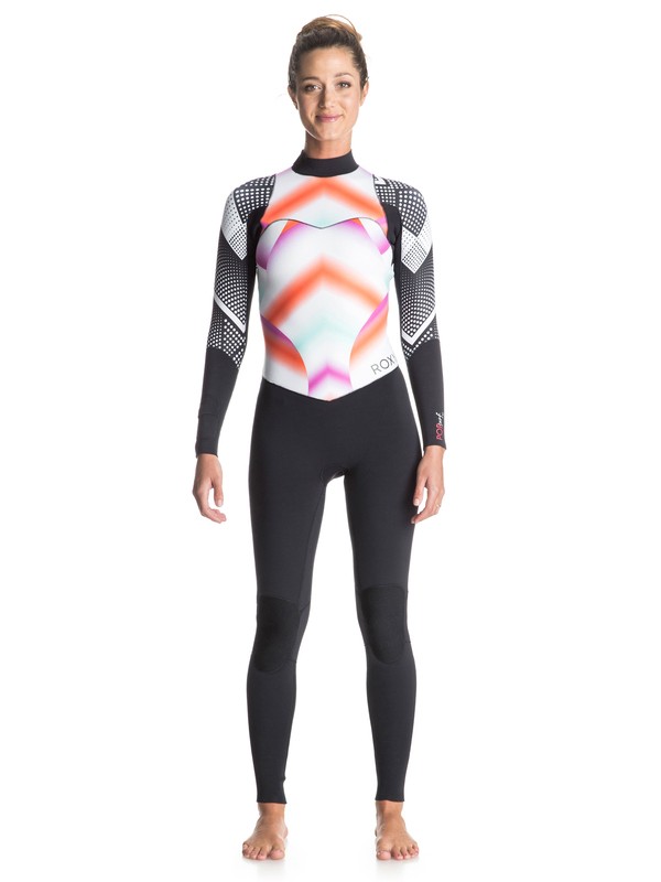 Pop Surf 3/2mm - Back Zip Full Wetsuit ERJW103015 0 Pop Surf 3/2mm Back Zip Wetsuit ERJW103015 Roxy