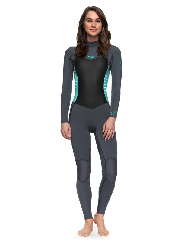 roxy, 4/3mm Syncro Series Back Zip GBS Wetsuit, ASH / PISTACCIO (xbbb) 0 4/3mm Syncro Series Back Zip GBS Wetsuit Blue ERJW103027 Roxy