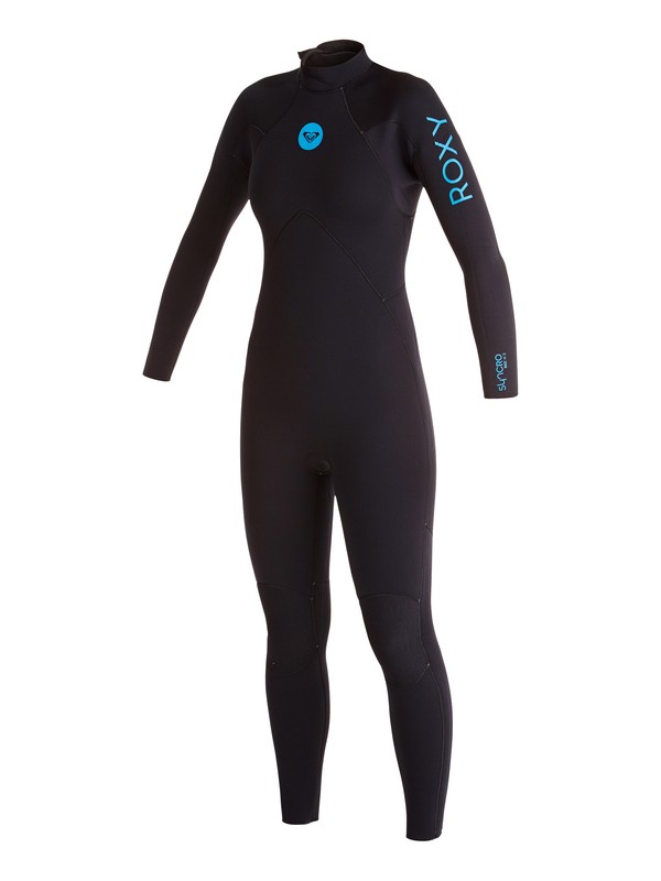roxy, 5/4/3mm Rental Series Back Zip Wetsuit, BLACK (kvd0) 0 5/4/3mm Rental Series Back Zip Wetsuit Black ERJW103042 Roxy