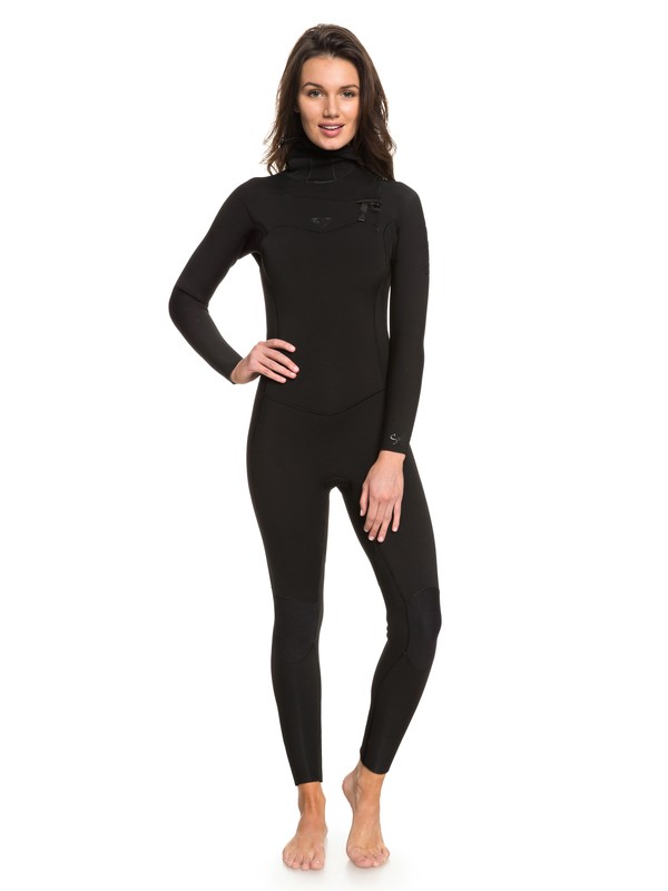 roxy, 5/4/3mm Syncro Series Hooded Chest Zip GBS Wetsuit, BLACK (kvj0) 0 5/4/3mm Syncro Series Hooded Chest Zip GBS Wetsuit Black ERJW203004 Roxy
