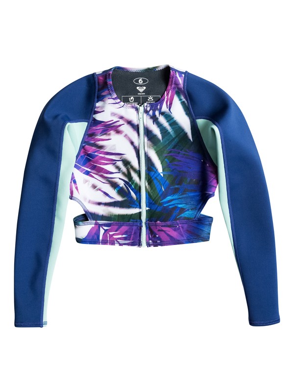 Caribbean Sunset - Cropped Wetsuit Jacket ERJW803001 0 Caribbean Sunset Cropped Wetsuit Jacket ERJW803001 Roxy