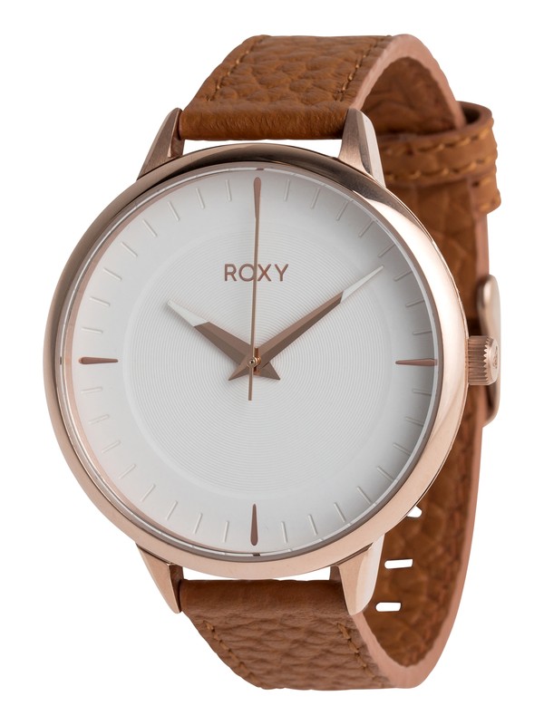 roxy, Avenue Leather - Analoge Uhr für Frauen, CAMEL (nlf0) 0 Avenue Leather - Analoge Uhr für Frauen Orange ERJWA03012 Roxy