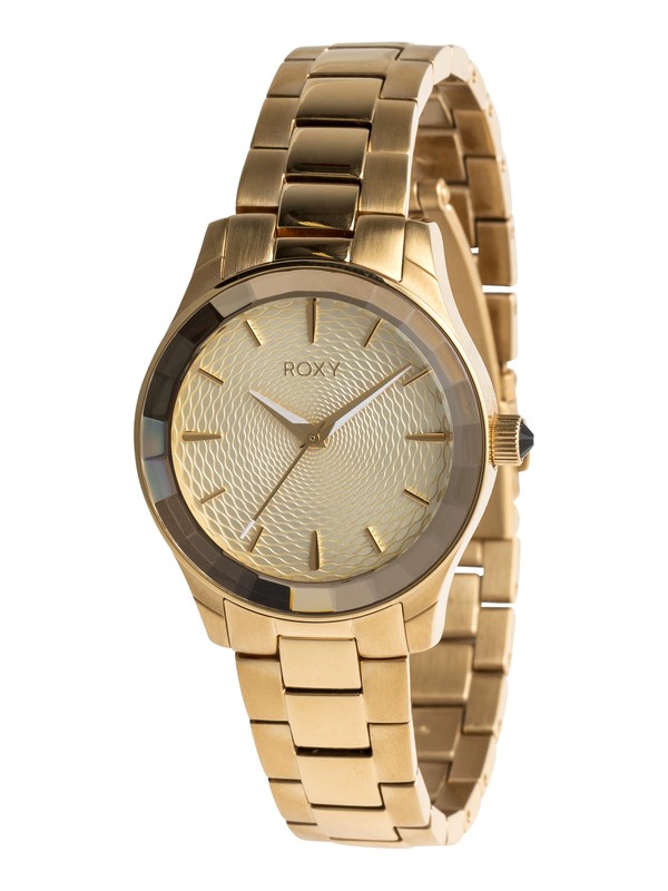 roxy, Uptown - Analoge Uhr für Frauen, FULL SHINY GOLD (yhm0) 0 Uptown - Analoge Uhr für Frauen Gelb ERJWA03019 Roxy