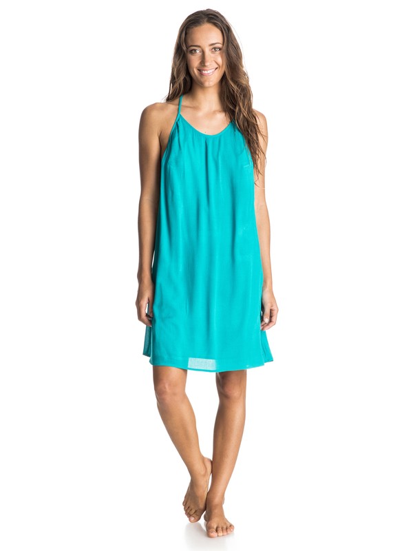 roxy, Passing Sky Dress, TILE BLUE (bpm0) 0 Passing Sky Dress ERJWD03034 Roxy
