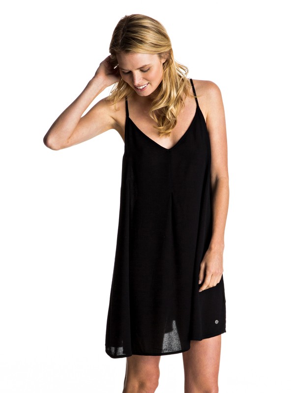 roxy, Swing Strappy Dress, ANTHRACITE (kvj0) 0 Swing Strappy Dress ERJWD03128 Roxy