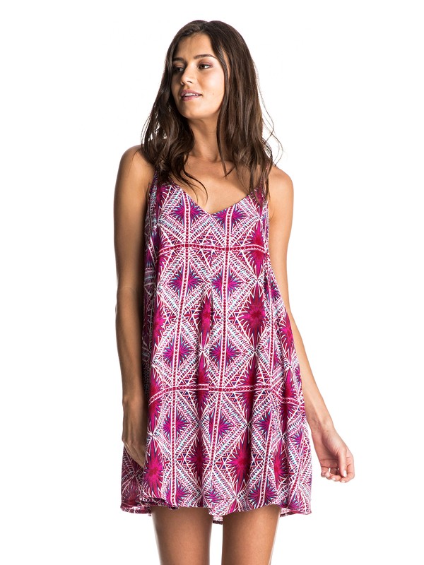 SWING DRESS PRINTED ERJWD03144 0 Swing Printed Dress ERJWD03144 Roxy