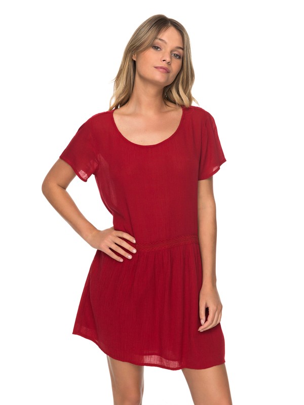 BUNGALOW HIDE OUT ERJWD03181 0 Bungalow Hide Out Short Sleeve Dress ERJWD03181 Roxy