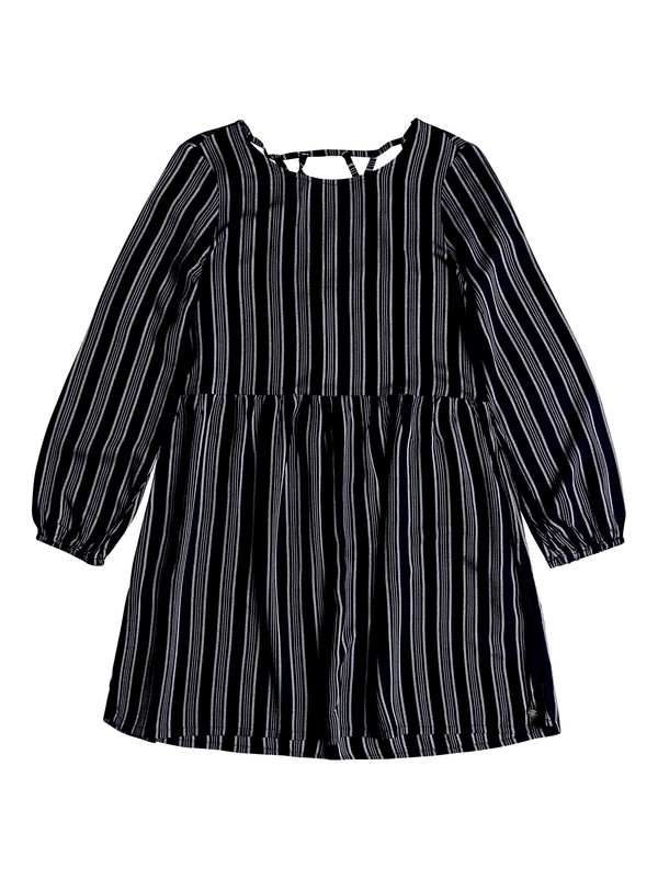 roxy, Highland Escape Long Sleeve Dress, DRESS BLUES VERTICAL STRIPES (btk3) 0 Highland Escape Long Sleeve Dress Blue ERJWD03238 Roxy
