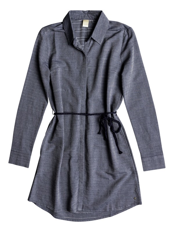 roxy, Crazy Whisper - Robe à manches longues pour Femme, DRESS BLUES (btk0) 0 Crazy Whisper - Robe à manches longues pour Femme Bleu ERJWD03254 Roxy