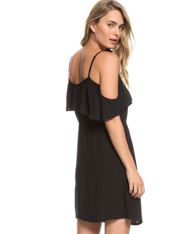 roxy, Hot Spring Streets - Robe à bretelles pour Femme, TRUE BLACK (kvj0) 0 Hot Spring Streets - Robe à bretelles pour Femme Noir ERJWD03295 Roxy