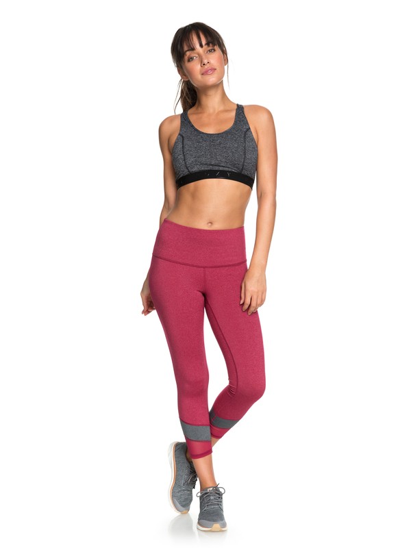 roxy, Mad About You - Yoga Capri-Leggings für Frauen, RUMBA RED (rrs0) 0 Mad About You - Yoga Capri-Leggings für Frauen Rot ERJWP03019 Roxy