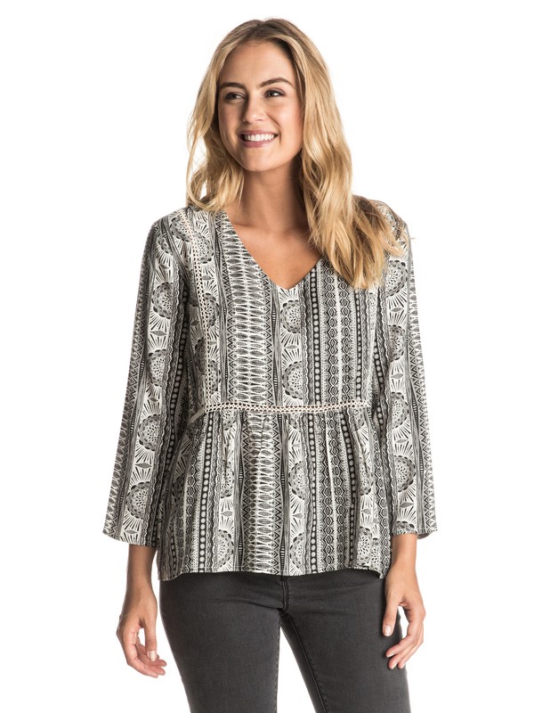 World Turning - Long Sleeve Top ERJWT03115 0 World Turning Top ERJWT03115 Roxy
