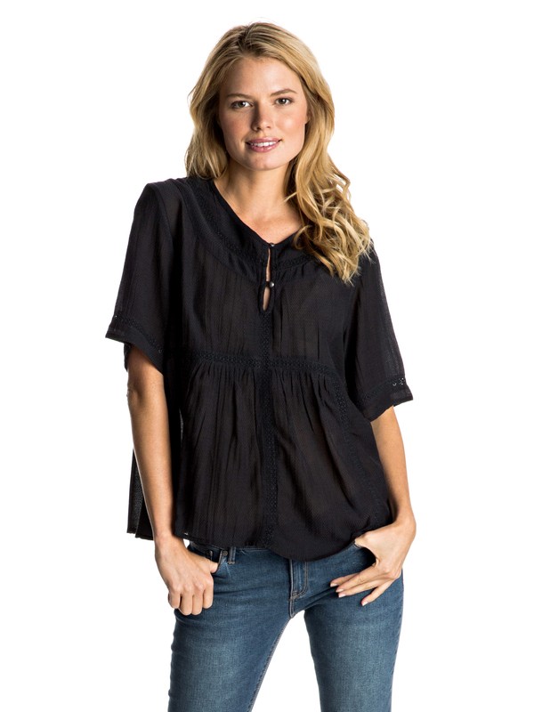 Zapotec - Short Sleeve Top ERJWT03118 0 Zapotec Top ERJWT03118 Roxy