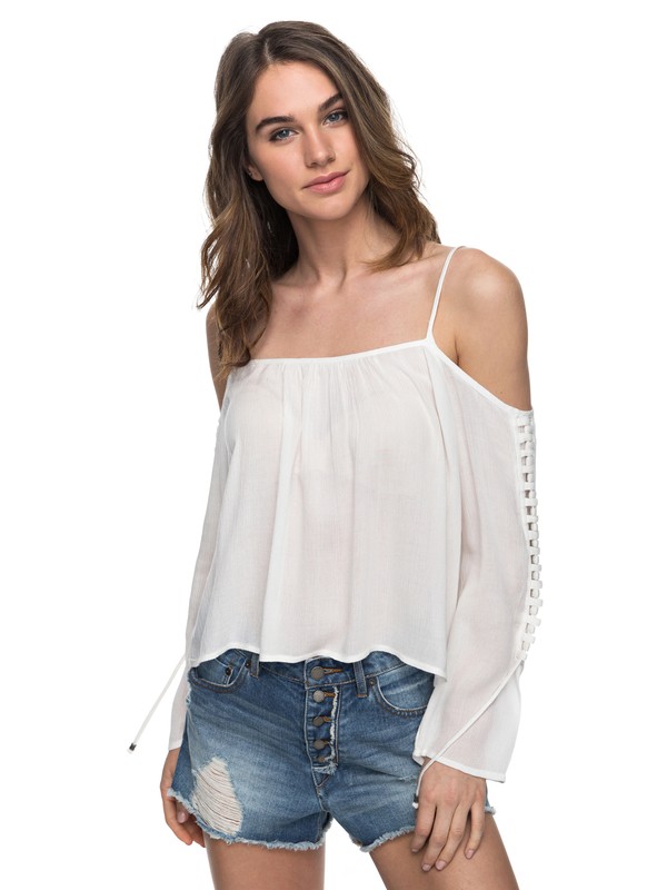 PARADISE OCEAN SOLID ERJWT03168 0 Paradise Ocean Strappy Top ERJWT03168 Roxy