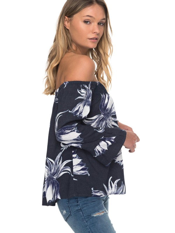 MOON SAPPHIRE ERJWT03177 0 Moon Sapphire Off The Shoulder Top ERJWT03177 Roxy