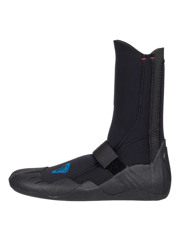 roxy, Round Toe Surf Booties 5mm Syncro, TRUE BLACK (kvj0) 0 Round Toe Surf Booties 5mm Syncro Negro ERJWW03004 Roxy