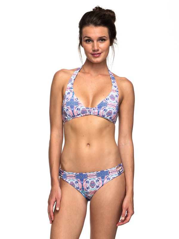 roxy, Strappy Love - Halter Bikini Set, MARSHMALLOW LAND OF TEHOTIHUAC (wbt6) 0 Strappy Love - Halter Bikini Set ERJX203168 Roxy