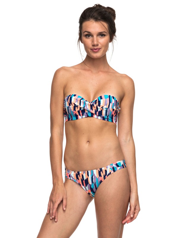 roxy, Sporty ROXY - Bandeau Bikini Set, LOLA WHITE (wbb6) 0 Sporty ROXY - Bandeau Bikini Set ERJX203169 Roxy