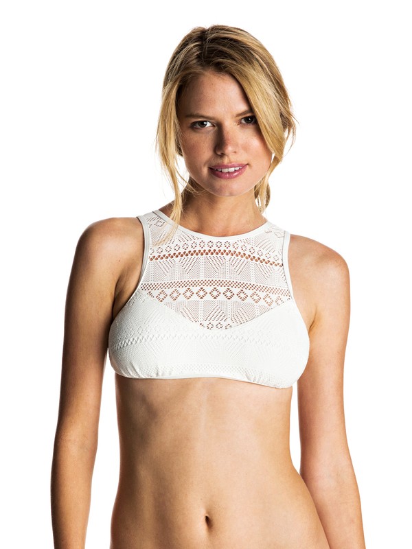 Drop Diamond - Crochet Bikini Top ERJX303364 0 Drop Diamond Crop Bikini Top ERJX303364 Roxy