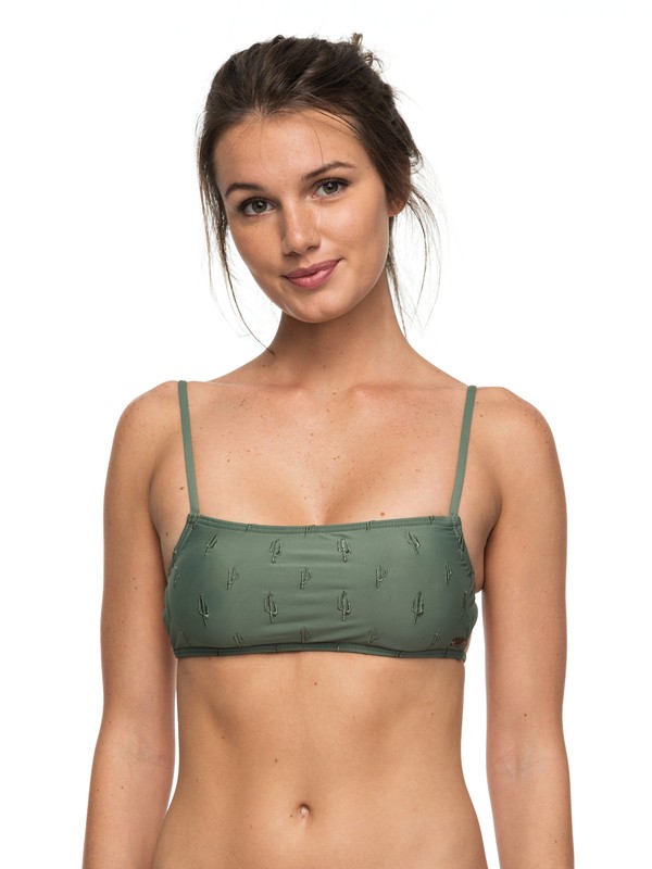 PRETTY TINY BANDEAU ERJX303440 0 Pretty Tiny Bandeau Bikini Top ERJX303440 Roxy