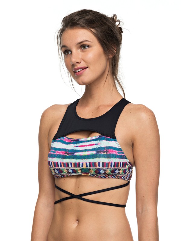 CUBA CUBA STRAPPY CROP TOP ERJX303462 0 Cuba Cuba - Crop Bikini Top ERJX303462 Roxy