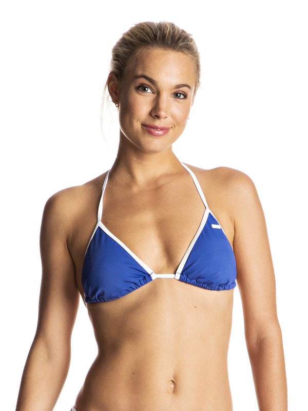 Lisa Andersen - Tiki Tri Bikini Top ERJX303483 0 Lisa Andersen Tiki Tri Bikini Top ERJX303483 Roxy