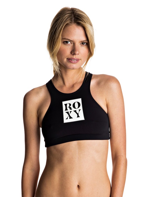 Lisa Andersen - Crop Bikini Top ERJX303484 0 Lisa Andersen Crop Bikini Top ERJX303484 Roxy