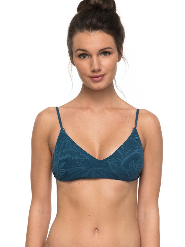JUNGLE ROXY RV BRALETTE ERJX303501 0 Jungle ROXY Reversible Bralet Bikini Top ERJX303501 Roxy