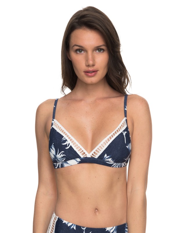 HIPPY HOUR FIXED TRI ERJX303549 0 Hippy Hour Fixed Tri Bikini Top ERJX303549 Roxy