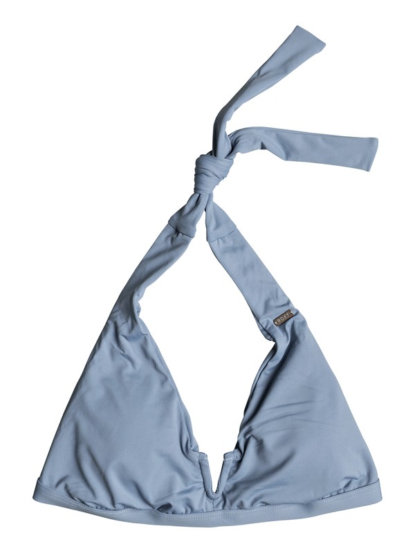 roxy, Softly Love DCup Halter Bikini Top, BLUE SHADOW (bkq0) 0 Softly Love DCup Halter Bikini Top ERJX303628 Roxy