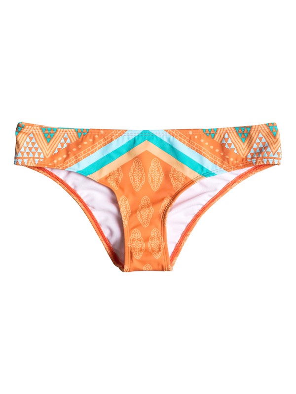 roxy, Placement Print Cheeky Bikini Bottoms, PLACEMENT PRINT_COMBO ELECTRIC (nle6) 0 Placement Print Cheeky Bikini Bottoms ERJX403011 Roxy
